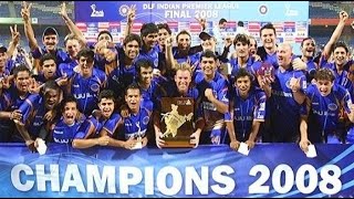 IPL 2008 Final  Chennai Super Kings vs Rajasthan Royals  Full Match Highlights [upl. by Seebeck583]