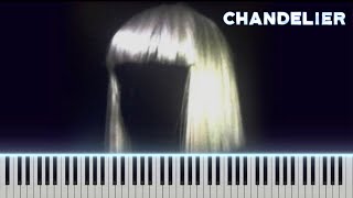 Sia  Chandelier Piano Tutorial [upl. by Yseulta]