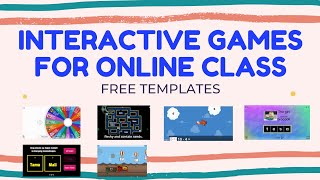 Interactive Games for Online Class  free templates [upl. by Evangeline]