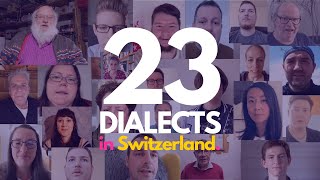 Listen to 23 Swiss German Dialects [upl. by Gapin]