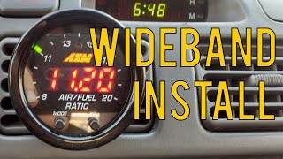 How to Install Wideband Oxygen Sensor AEM X Series [upl. by Trenton495]