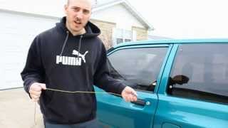 How to Unlock Your Car Using a Coat Hanger [upl. by Thilda]