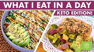 What I Eat in a Day KETO and Intermittent Fasting  ANNOUNCEMENT [upl. by Elrahc526]