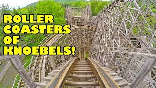 Roller Coasters of Knoebels Amusement Resort All of them [upl. by Aleciram785]