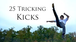 25 Tricking KICKS  A Progressive Session [upl. by Atterys]