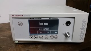 Stryker 40L High Flow Insufflator [upl. by Idnak]