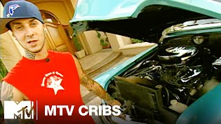 Im Into Cadillacs Travis Barkers Home amp Car Collection  MTV Cribs [upl. by Okiron]