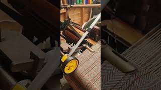 Weaving on a Hattersley Loom [upl. by Leerzej273]