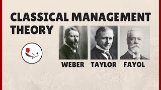 Classical Management Theory [upl. by Grearson]