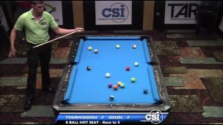 2014 CSI USBTC 8 Ball Corey Deuel vs Stan Tourangeau [upl. by Eninotna629]