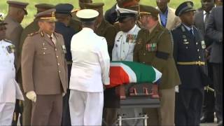 Nelson Mandelas final journey to Qunu [upl. by Ytsrik]