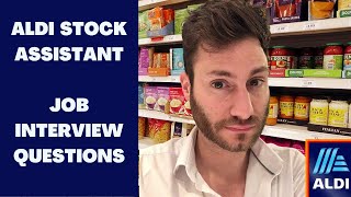 ALDI Supermarket Job Interview Questions and Answers [upl. by Debarath]