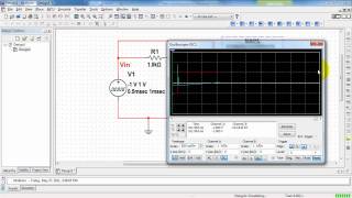 NI Multisim Oscilloscope edge triggering [upl. by Nnylarac]