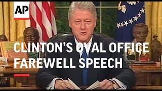 USA PRESIDENT CLINTON SPEECH [upl. by Sldney619]