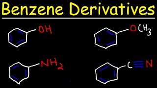 Naming Benzene Ring Derivatives  Aromatic Compounds [upl. by Terpstra]