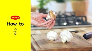 HowTo Champignons zubereiten  MAGGI Kochstudio [upl. by Cave]