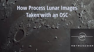 Lunar Imaging With A OneShot Color Camera [upl. by Constancia]