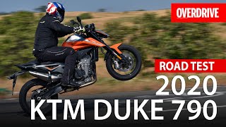 2020 KTM Duke 790  Road Test  OVERDRIVE [upl. by Laurentia]