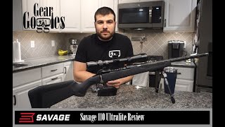 Savage 110 Ultralite Review  GEAR GOGGLES [upl. by Curson]