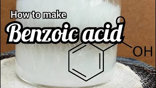 How to make benzoic acid [upl. by Bez783]