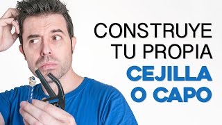 Aprende cómo fabricar un capo o cejilla casero como hacer capo por guitarraviva [upl. by Nove]