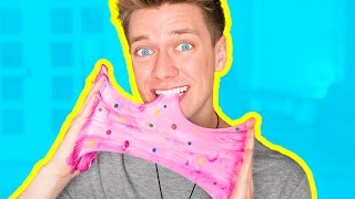 DIY Edible Slime Candy SLIME YOU CAN EAT How To Make The BEST Slime [upl. by Yank]