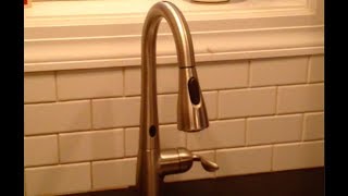 Moen MotionSense Faucet Review [upl. by Hcurab]