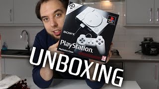 PLAYSTATION CLASSIC UNBOXING PS1 Mini [upl. by Nrubliw609]