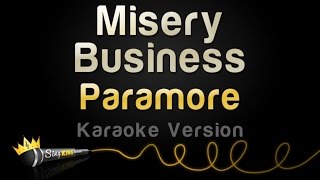 Paramore  Misery Business Karaoke Version [upl. by Isaiah]