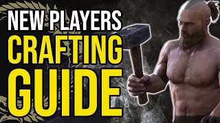 ESO Crafting Guide for Beginners Elder Scrolls Online Guide [upl. by Anirtep379]