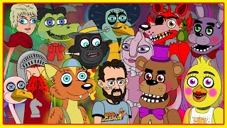 Five Nights at Freddys vs Willys Wonderland Parody Animation [upl. by Ytsirhc]