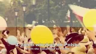 National Anthem Poland  Mazurek Dąbrowskiego [upl. by Yadsnil]