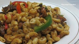 Macaroni and Chicken step by step Recipe Video II Real Nice Guyana [upl. by Zima]