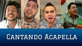 Cantantes De Banda Cantando ACAPELLA [upl. by Rolfston]