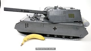 Lego Technic RC Maus Superheavy Tank [upl. by Noffets]