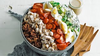 Traditional Cobb Salad Recipe [upl. by Hartfield]