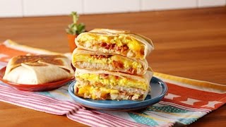 Breakfast Crunchwrap Supreme  Delish [upl. by Elisabet]