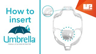 How to Insert Umbrella Tongue Lip amp Cheek Retractor [upl. by Lust240]