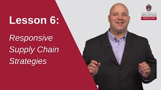 Responsive Supply Chain Strategies  SCMT 4653 [upl. by Ahtelat474]