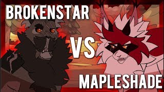 Brokenstar vs Mapleshade Epic Rap Battles of Warriors 15 [upl. by Grover]