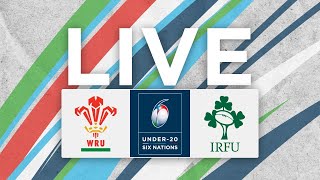 Wales v Ireland  Full Match  Six Nations Under20s 2021 [upl. by Neerehs]