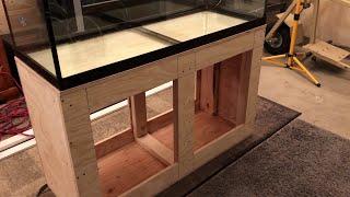 75 GALLON STAND BUILD PART 1 [upl. by Maya]