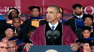 President Obama Delivers Morehouse College Commencement Address [upl. by Fortune482]