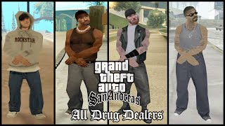 GTA San Andreas  All Crack Dealers Found [upl. by Gabel]