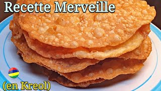 Recette Merveille Mauricien Avec 3 Ingredients en Kreol [upl. by Ahtiekahs]