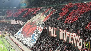 Che Confusione  Ac Milan Fans Making Amazing Atmosphere Before Derby vs Inter [upl. by Cul]