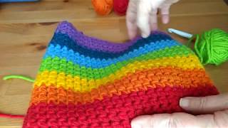 How To Crochet A Simple Bag Of Any Size Using Any Yarn And Any Hook Tutorial [upl. by Iredale937]