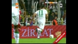 Sivasspor 1  4 Bursaspor Ziraat Türkiye Kupası 2012 [upl. by Rodmann]