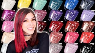 OPI Nature Strong Nail Polish Swatches and Review 30 POLISHES  KELLI MARISSA [upl. by Bekki]