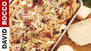 How To Make PASTA AL FORNO  Quick amp Easy Italian Baked Pasta Recipe by David Rocco [upl. by Yenterb574]